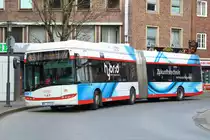 Stadtwerke Neuss 2106 auf der Linie 854 nach Weckhoven über Gnadental, 1.3.2022, Niedertor