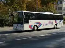 VB 9970, Mercedes Benz Integro der Firma Bollig, unterwegs in Mertert. 10.2018