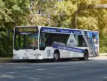 Mercedes Citaro I der VVR in Stralsund am 14.09.2019