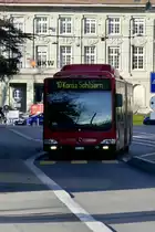 MB Citaro Facelift CNG 862 von BERNMOBIL am 26.2.22 beim Kursaal.