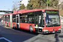 BERNMOBIL MB Citaro Facelift CNG 862 am 26.2.22 beim Kursaal.