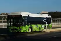 SL 3312, Volvo 7700 von Sales Lentz, im Bild festgehalten in der Oberstadt von Luxemburg. 02.12.2013