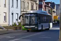 LP 7140, MAN Lion’s City vom Tice, aufgenommen in den Straßen von Petange. 28.02.2022