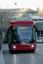 HESS Lighttram 25 DC 41 von BERNMOBIL am 26.2.22 nach dem Bollwerk.