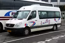 VB 9910, Mecedes Benz Sprinter von Autocars Bollig, aufgenommen in der Stadt Luxemburg. 16.10.2015