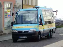 Fiat Ducato von Busunternehmen Manfred Scholz aus Deutschland in Stralsund am 14.09.2019