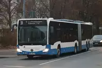 Mercedes Benz Capacity der RSAG Rostock - Wagen 291 - Bj 2020