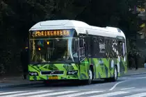 SL 3314, Volvo 7700 Hybrid, von Sales Lentz, aufgenommen in der Stadt Luxemburg. 02.12.2013