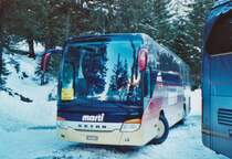 Marti, Kallnach Nr. 8/BE 572'208 Setra am 11. Januar 2009 Adelboden, Unter dem Birg (Einsatz am Ski-Weltcup von Adelboden)