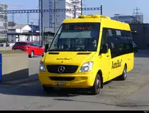 AAGL / Auro Bus - Mercedes Sprinter City  Nr.40  BL  7417 unterwegs in Pratteln am 06.03.2022