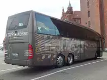 Mercedes Travego von Kopp Reisen (ex Klemens Reisen/D) aus Deutschland in Stralsund am 14.09.2019