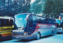 Wenger, Interlaken Nr. 4/BE 206'047 Setra am 11. Januar 2009 Adelboden, Unter dem Birg (Einsatz am Ski-Weltcup von Adelboden)