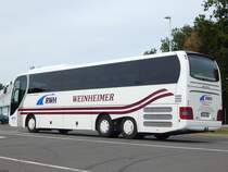 MAN Lion's Coach von Reisebusunternehmen Weinheimer aus Deutschland in Neubrandenburg am 15.09.2019