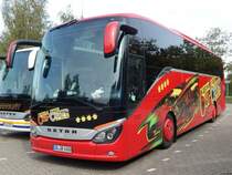 Setra 515 HD von Geschwister Bur Reisen aus Deutschland in Waren am 15.09.2019