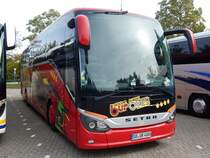 Setra 515 HD von Geschwister Bur Reisen aus Deutschland in Waren am 15.09.2019