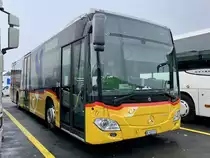 MB C2 hybrid '11527'  BE 623 971  vom PU Flück Reisen, Brienz am 2.4.22 bei Interbus Kerzers.