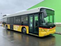 HESS SwissDiesel Zugfahrzeug Nr. 10 '5500'  BE 673 731  PostAutp Regie Laupen, ex KlopfsteinBus am 2.4.22 bei Interbus Kerzers.