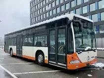 Ausrangierter RBS MB Citaro ex. Nr. 13 der am 24. März 22 nach 17 Jahren sein letzter Einsatz hatte, am 2.4.22 beim Depot in Worblaufen.