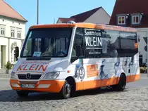 Mercedes Sprinter von Becker-Strelitz Reisen aus Deutschland in Neustrelitz am 23.09.2019