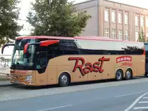 Mercedes Tourismo von Rast aus Deutschland in Neubrandenburg am 23.09.2019