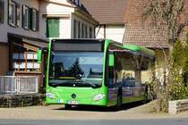 Mercedes Citaro C2 LE Ü  Nitschke , bei Creglingen März 2022