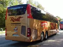 Mercedes Tourismo von Rast aus Deutschland in Waren am 23.09.2019