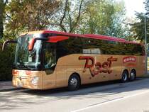 Mercedes Tourismo von Rast aus Deutschland in Waren am 23.09.2019