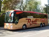 Mercedes Tourismo von Rast aus Deutschland in Waren am 23.09.2019