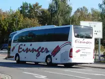 Mercedes Travego von Hetzler aus Deutschland (ex Eisinger Reisen/D) in Waren am 23.09.2019