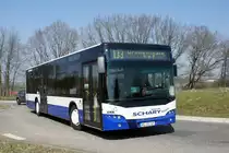 Bus Rheinland-Pfalz / Verkehrsverbund Rhein-Neckar: Neoplan Centroliner Evolution (KL-EC 17) von Schary-Reisen GbR, aufgenommen im März 2022 in Sembach, einer Ortsgemeinde im Landkreis Kaiserslautern.