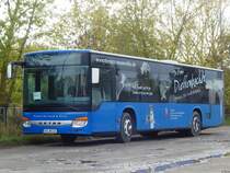 Setra 415 NF von Becker-Strelitz Reisen aus Deutschland in Teterow am 05.10.2019