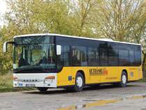 Setra 415 NF von Becker-Strelitz Reisen aus Deutschland in Teterow am 05.10.2019