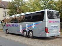 Setra 416 GT-HD von Borchers aus Deutschland in Neubrandenburg am 05.10.2019