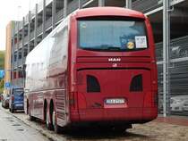 MAN Lion's Coach von Przewozy Autokarowe Andrzej Sielicki aus Polen im Stadthafen Sassnitz am 06.10.2019