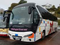 Neoplan Tourliner von Weingartner aus Deutschland im Stadthafen Sassnitz am 06.10.2019