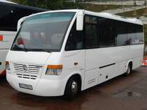 Mercedes Destino von Jast aus Polen im Stadthafen Sassnitz am 06.10.2019