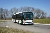 Bus Rheinland-Pfalz / Verkehrsverbund Rhein-Neckar: Setra S 315 NF (KL-EC 3) von Schary-Reisen GbR, aufgenommen im März 2022 in Sembach, einer Ortsgemeinde im Landkreis Kaiserslautern.