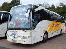 Mercedes Tourismo von Linder Reisen aus Deutschland im Stadthafen Sassnitz am 07.10.2019