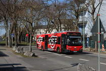 D-C 7860, Hilden S, 11.03.2022, O3 nach Hilden Erika-Siedlung