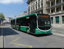 BVB - Mercedes Ciatro Nr.7048 unterwegs auf der Linie 50 in Basel am 09.05.2022