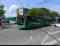 BVB - Mercedes Ciatro Nr.7048 unterwegs auf der Linie 50 in Basel am 10.05.2022