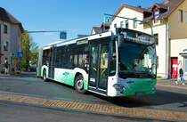 Bonte Mercedes Benz Citaro G im neuen NVV Design am 14.05.22 in Kassel