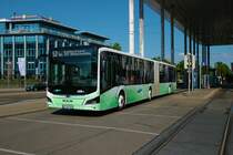 HLB Bus MAN Lions City G im neuen NVV Design am 14.05.22 in Kassel