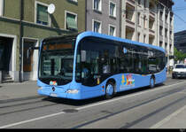 distribus - Mercedes Citaro BG.163.BV unterwegs in der Stadt Basel am 10.05.2022