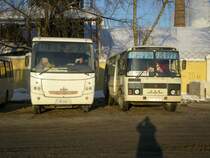 Busbahnhof in Gomel, 06.01.2009.