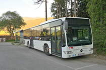 Mercedes-Benz O 530 II (Citaro Facelift) von Postbus (BD-13988) ist in Rinn, Obere Hochstraße abgestellt. Aufgenommen 18.5.2022.
