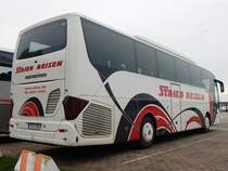 Setra 515 HD von Strier Reisen aus Deutschland im Stadthafen Sassnitz am 19.10.2019