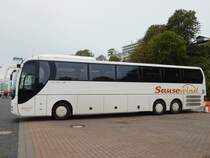 MAN Lion's Coach von Sausewind aus Deutschland im Stadthafen Sassnitz am 19.10.2019