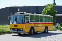 FBW Tüscher 40U Bj. 1980  PTT , 8. Oldtimerbustreffen Bad Mergentheim Mai 2022