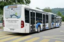 Heckansicht des MB C2 G 211  Winznau  am 22.5.22 nach der Abfahrt beim Bahnhof Olten.